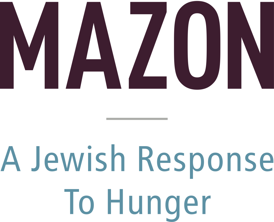 Mazon - A Jewish Response to Hunger logo Mazon - A Jewish Response to Hunger logo