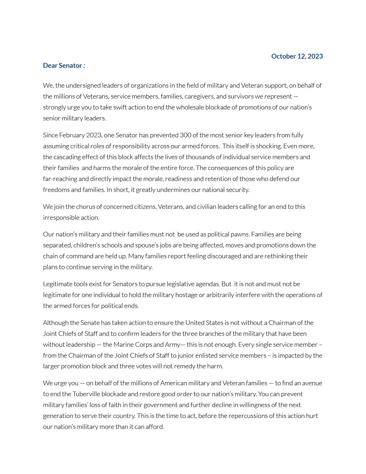 Senate_Statement from Military and Veteran Support Organizations on Promotion Block (16)-1