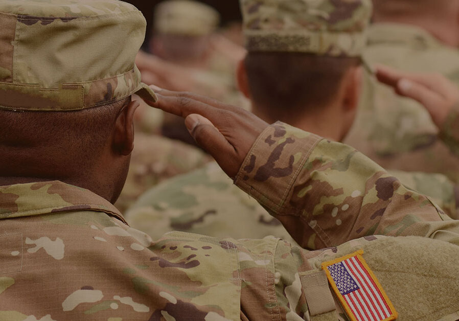 photo of soldiers saluting featured image